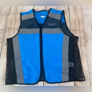 Amazon Employee Reflective Vest High Visibility Size M/L